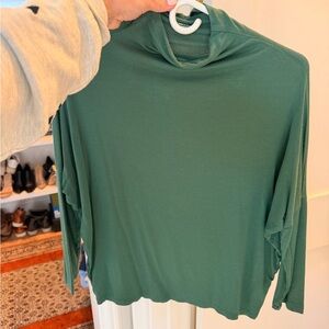 Dolman turtleneck Long Sleeve Turtleneck Top